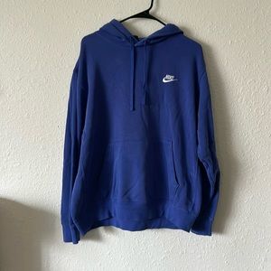 Blue Nike hoodie
